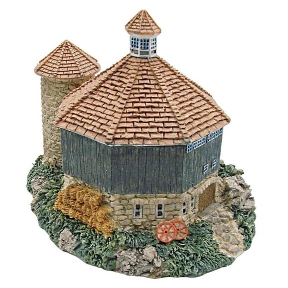 The Farmstead Collection O'Leary's Octagon Barn 1995 Figurine Farm Cottage Decor - Picture 3 of 14